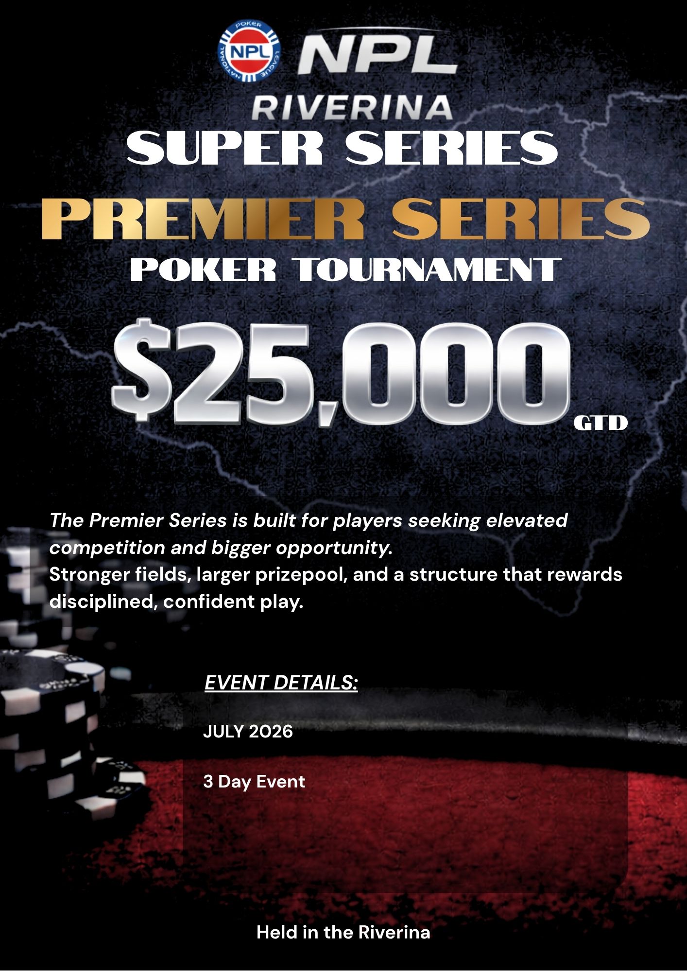 $25,000 GTD Premier Series